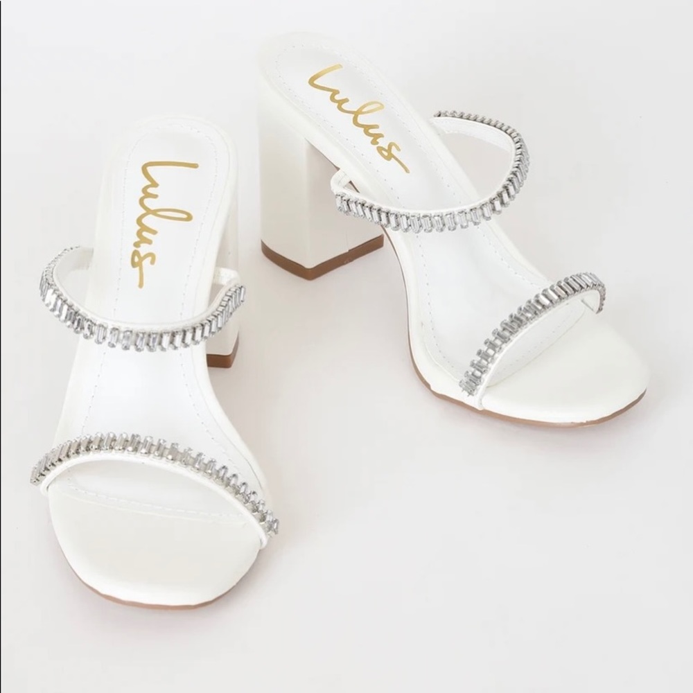 Lulus White Heel